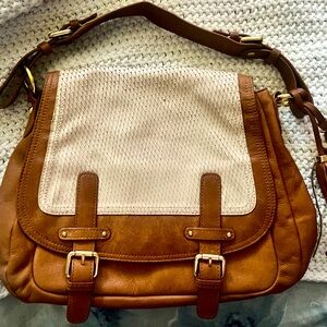 Cynthia Rowley Brown leather medium size purse
